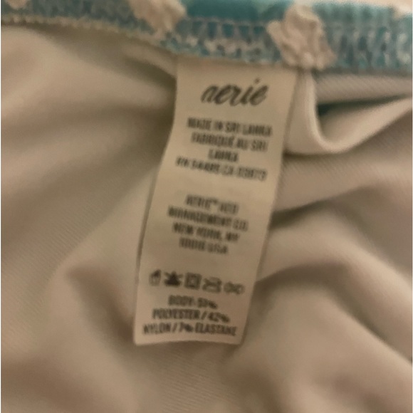 AERIE- Plaid Bikini Top Small - Picture 2 of 4